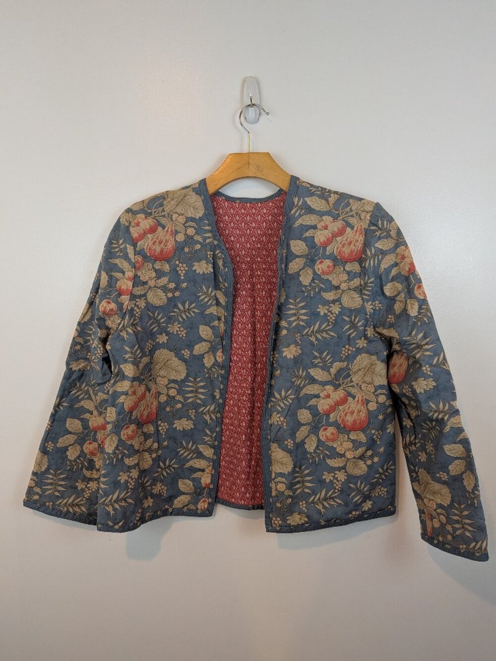 Handmade Reversible Daytime Jacket, Sz Lg